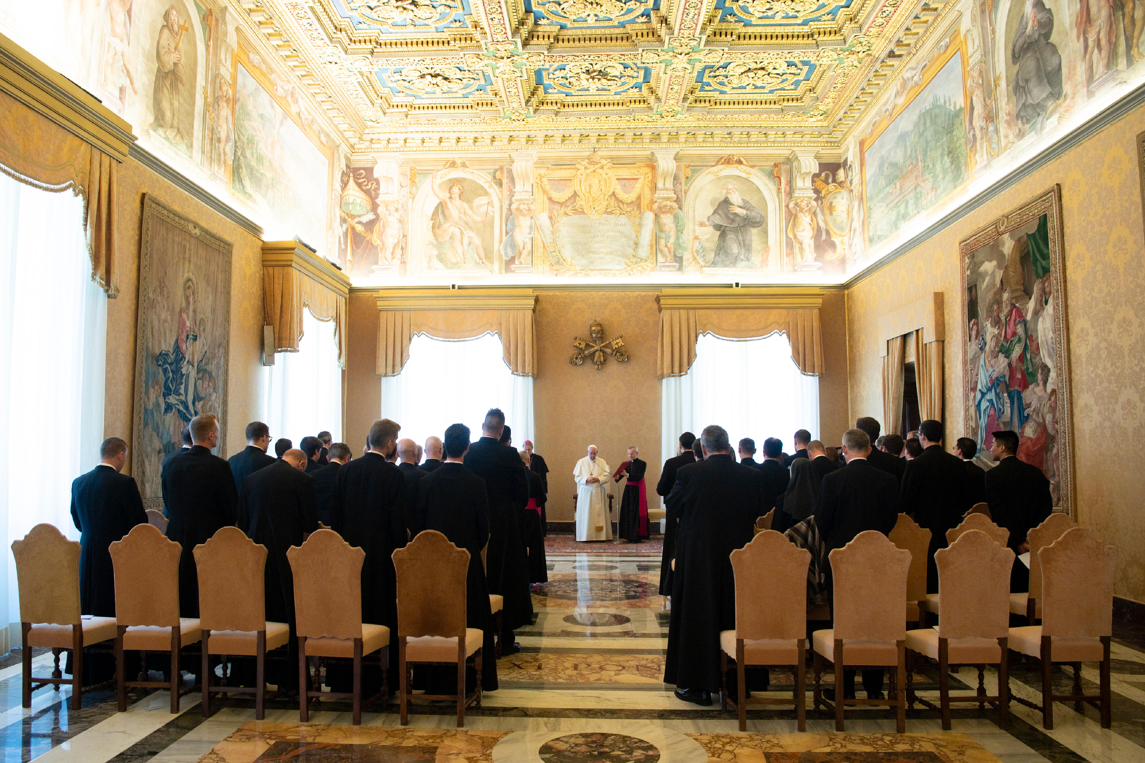 Communauté du Collège anglais © Vatican Media
