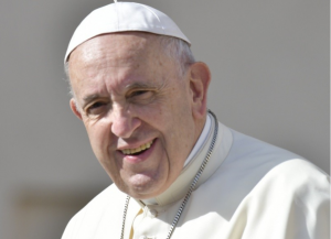 Le pape souriant © Vatican Media