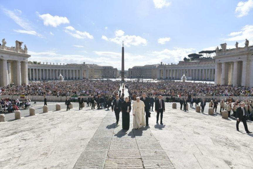 Audience générale du 16 mai 2018 © Vatican Media