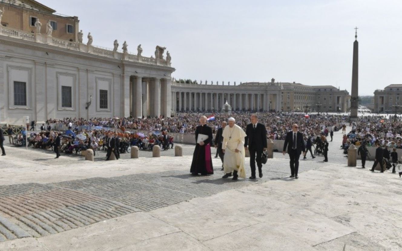 Audience générale du 30 mai 2018 © Vatican Media