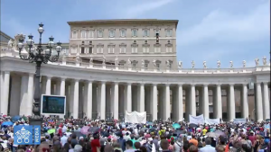 Angélus 27/05/2018, capture @ Vatican Media