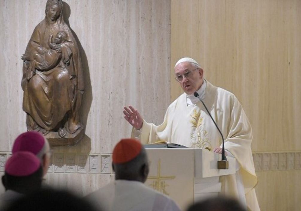 Messe du 28 mai 2018 à Sainte Marthe © Vatican News