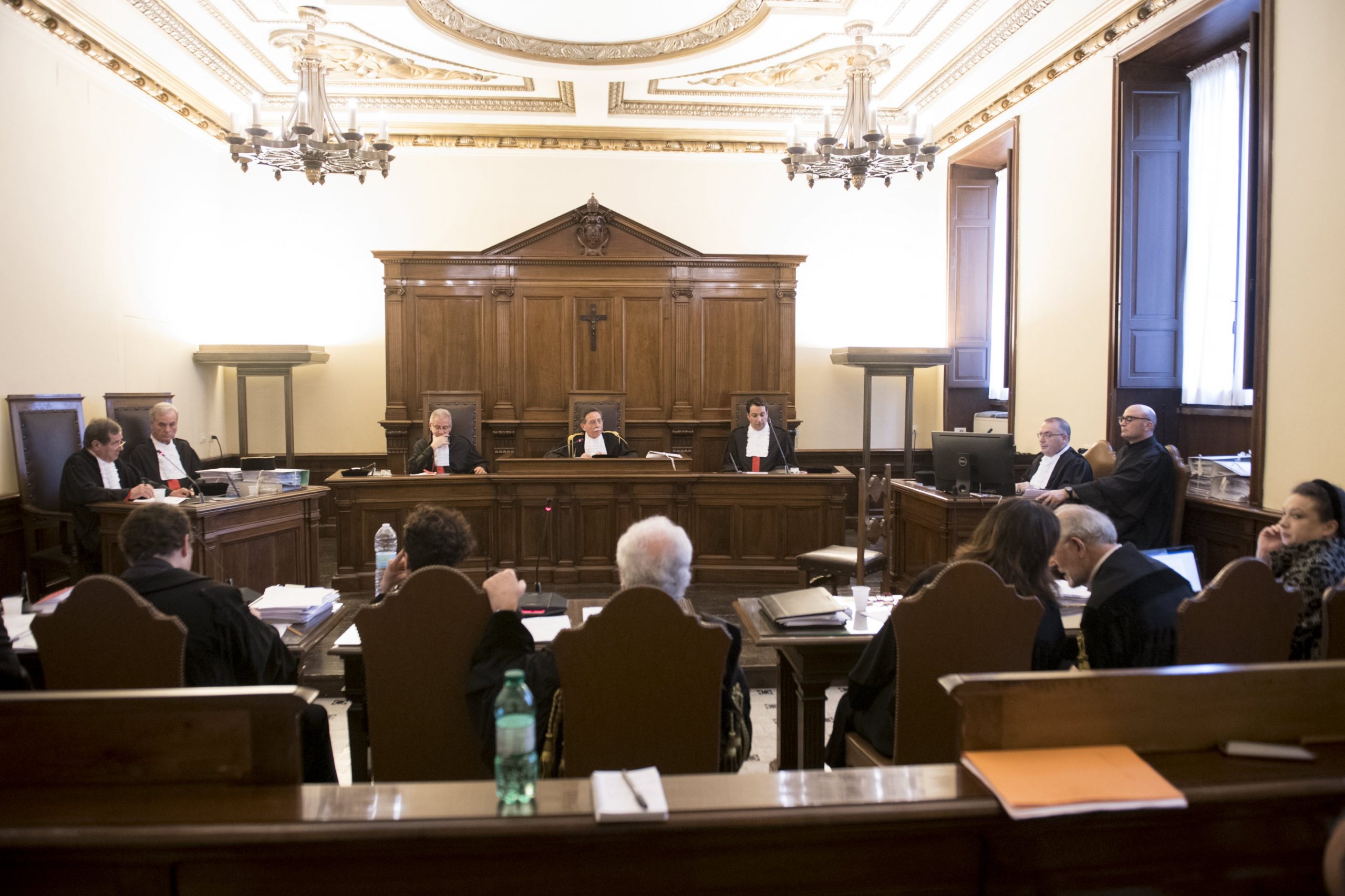 Procès de Caiola et Liuzzo 09/05/2018 © Vatican Media