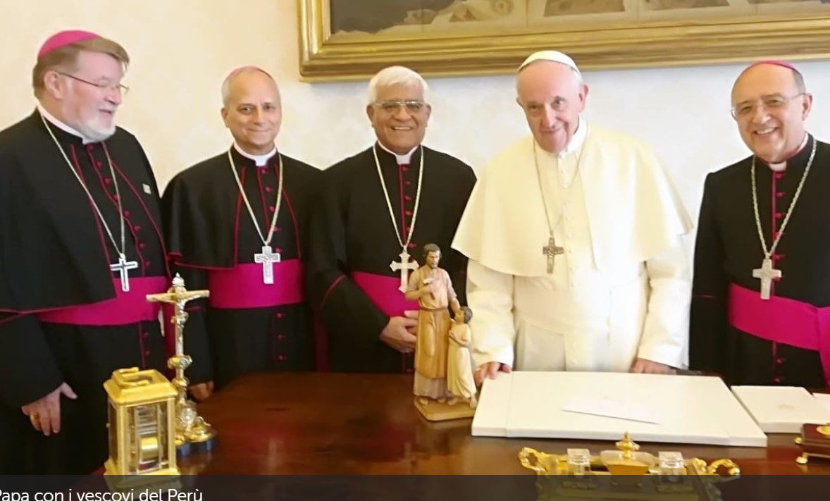 Présidence des évêques du Pérou © Vatican News