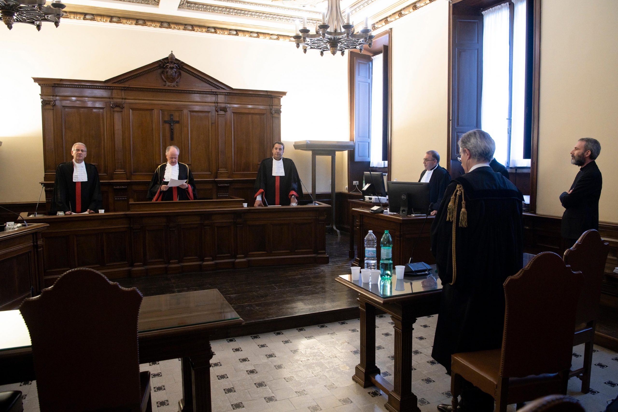 Procès de Mgr Capella 23/6/2018 © Vatican Media