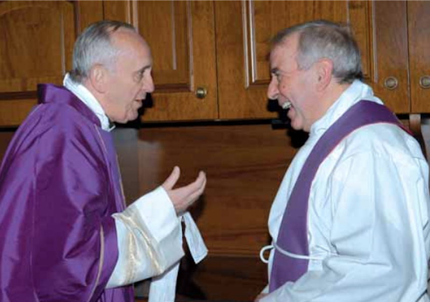 Le card. Bergoglio et le p. Tantardini, mars 2009 @ "30 Jours"