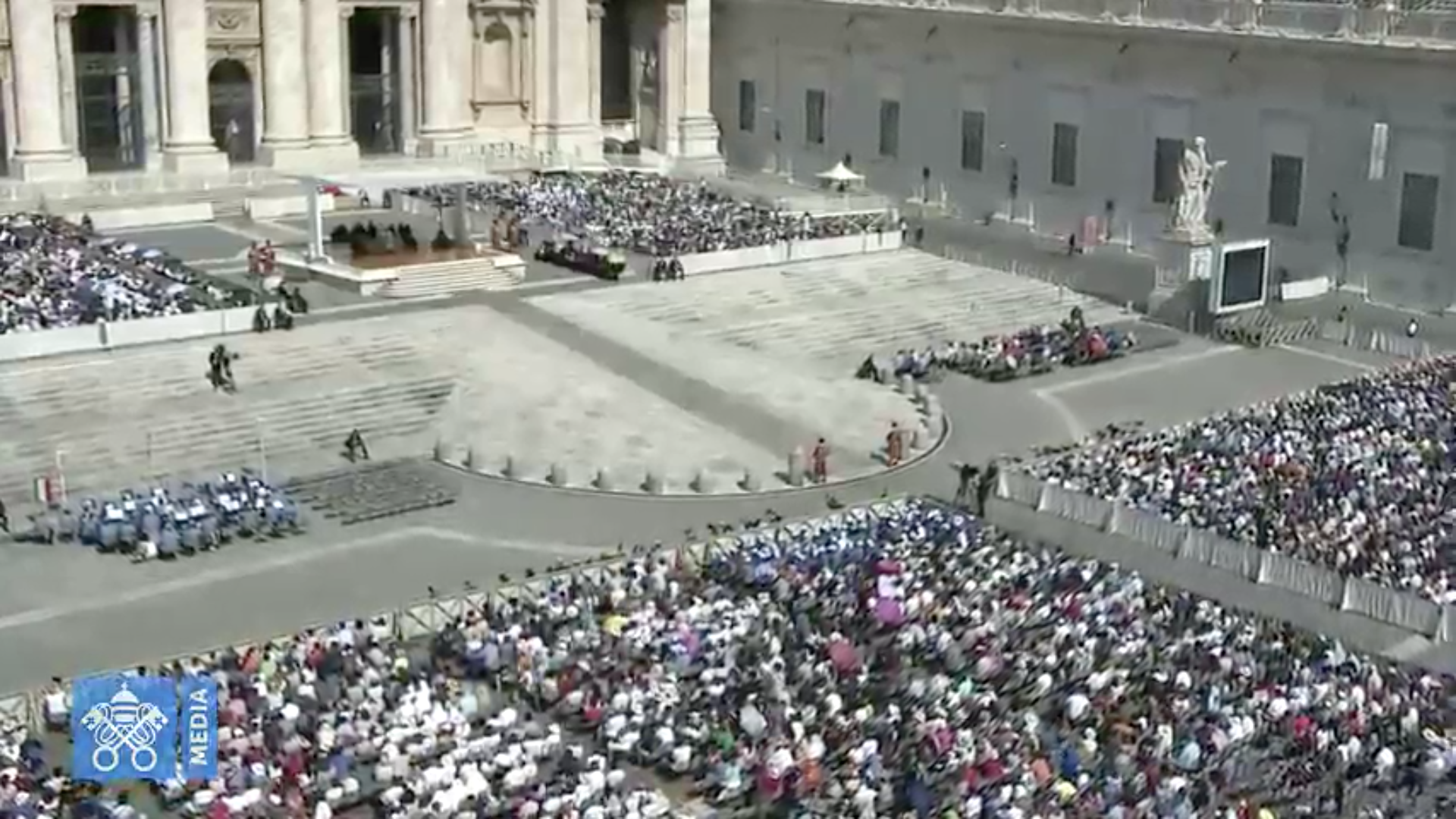 Audience du 20/6/2018, capture @Vatican Media