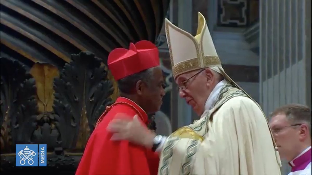 Card. Desiré Tsarahazana – archevêque de Toamasina (Madagascar) capture @ Vatican Media
