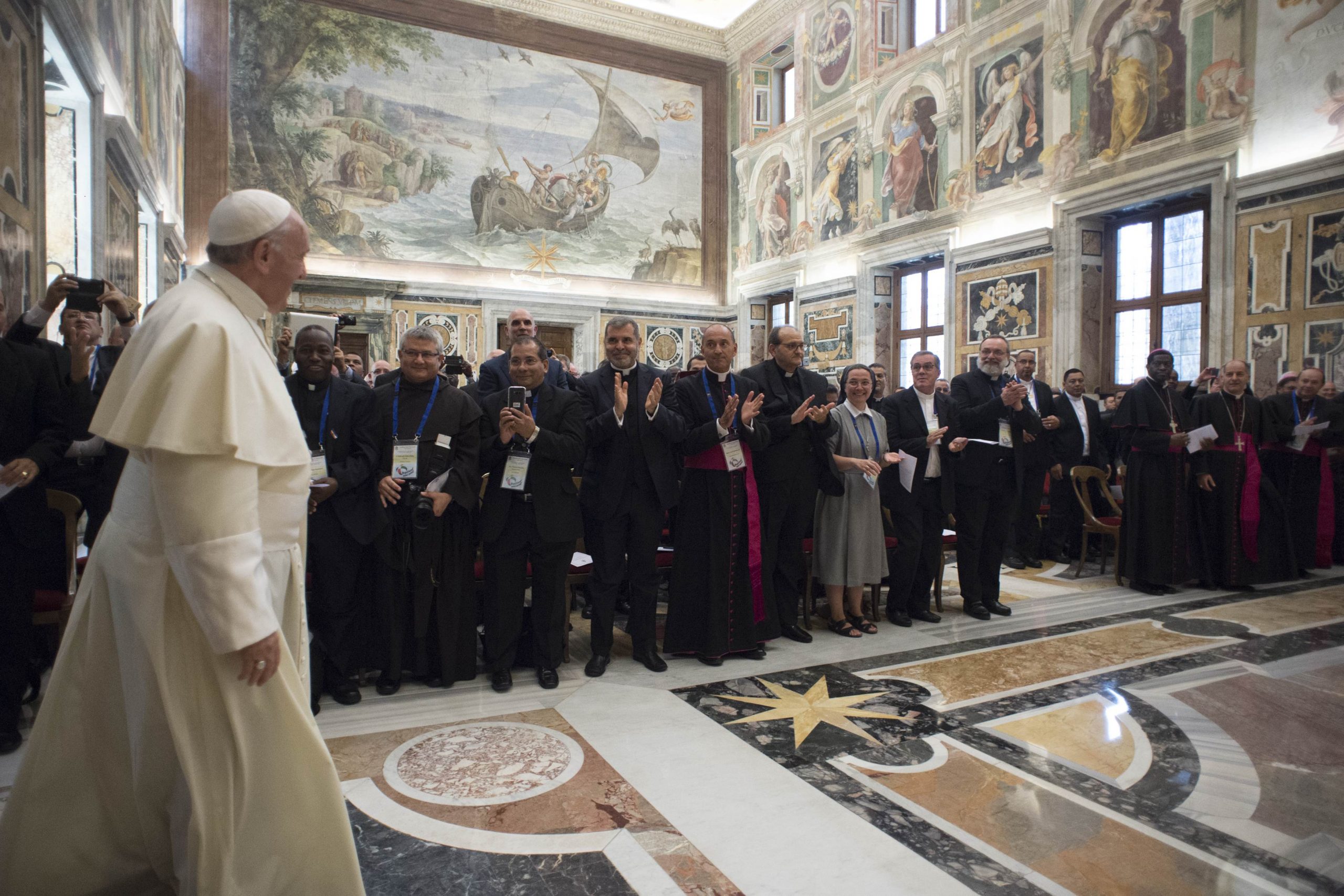 Directeurs nationaux des OPM © Vatican Media