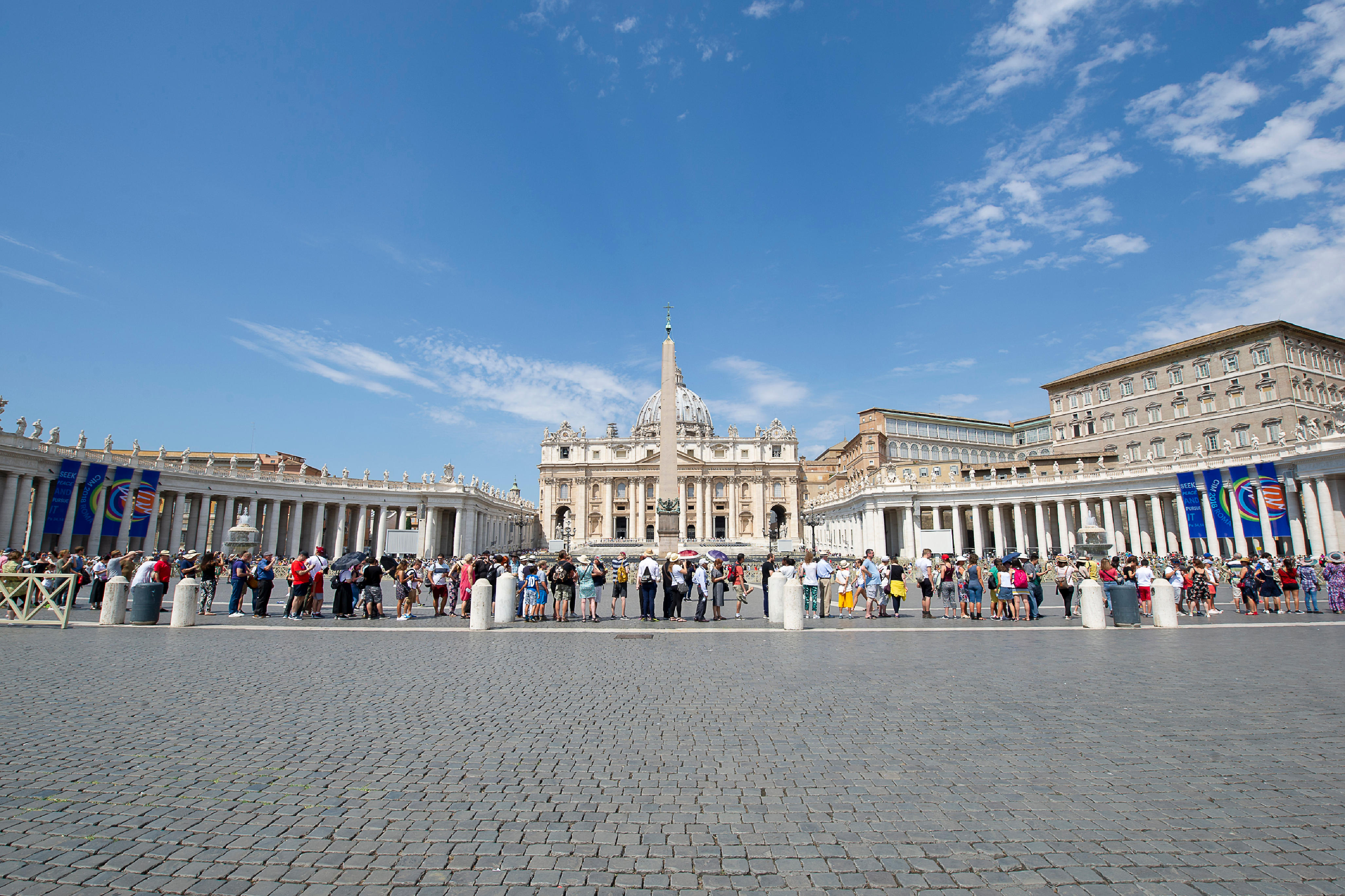 La paix, thème du rassemblement des servants de messe à Rome 2018 © Vatican Media