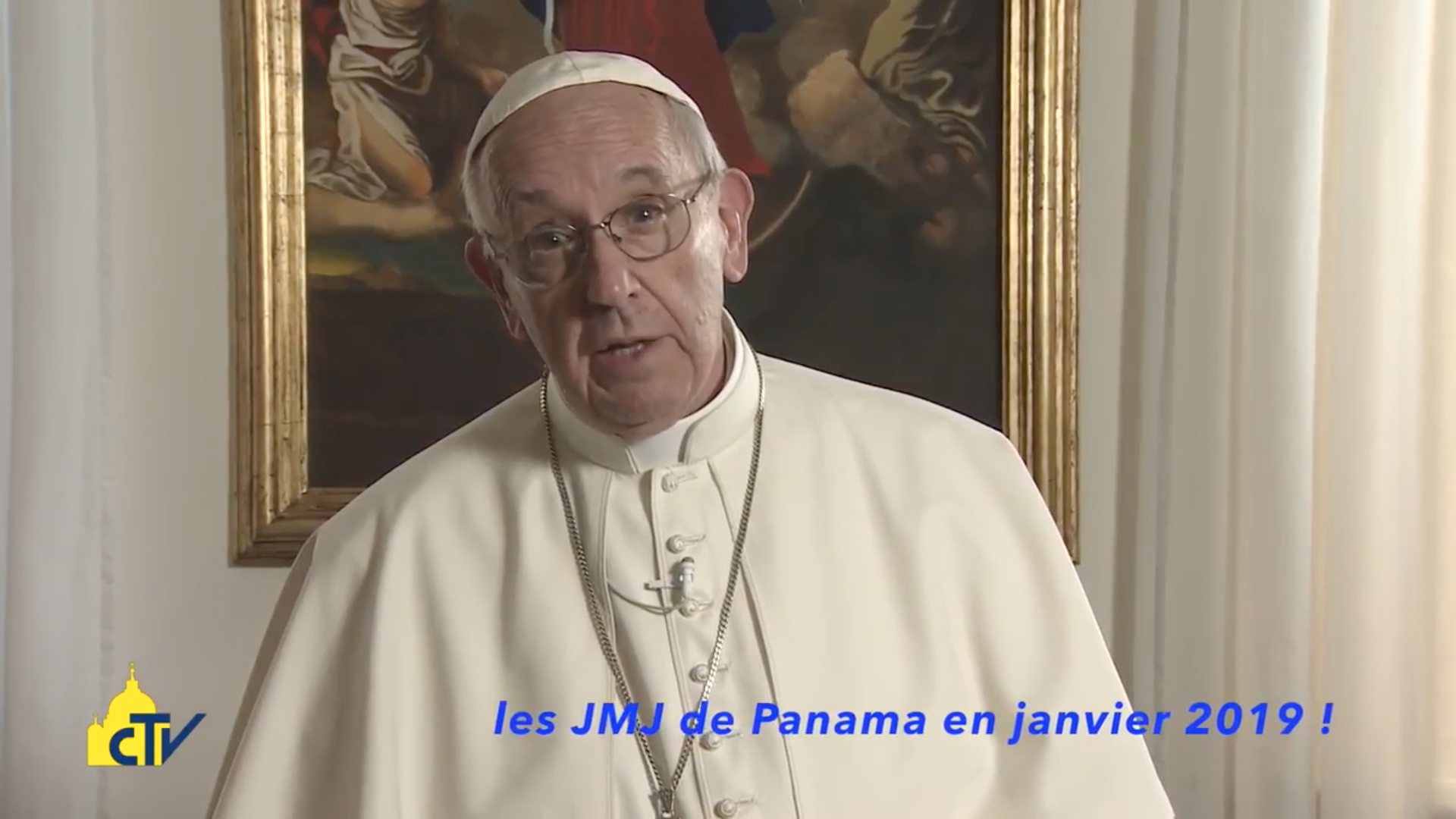 Vidéo du Pape pour Panama 2019 @ Vatican Media