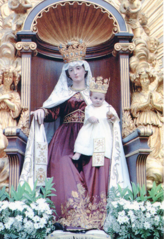 Vierge du Carmel, Santa Maria in Traspontina, Rome, capture