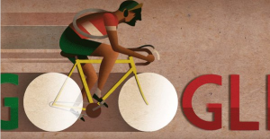 Bon anniversaire, Gino Bartali! @Google Doodle