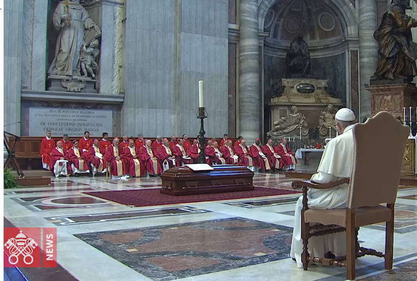 Funérailles du cardinal Tauran capture Vatican News