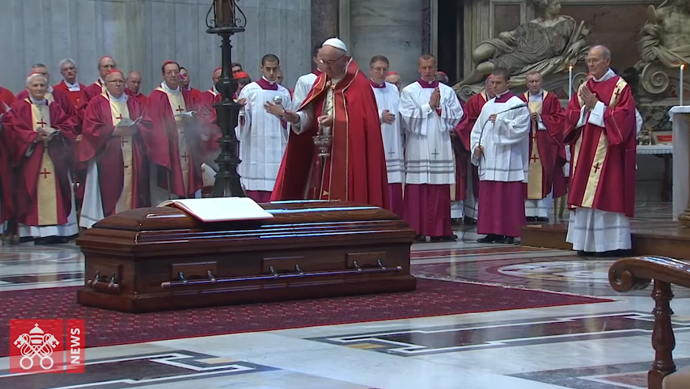 Funérailles du cardinal Tauran capture Vatican News