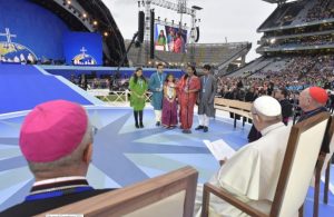 Famille indienne, Festival des familles, Dublin, Irlande © Vatican Media