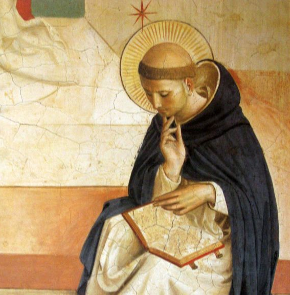 S. Dominique, Fra Angelico @ Couvent Saint-Marc de Florence (Italie)