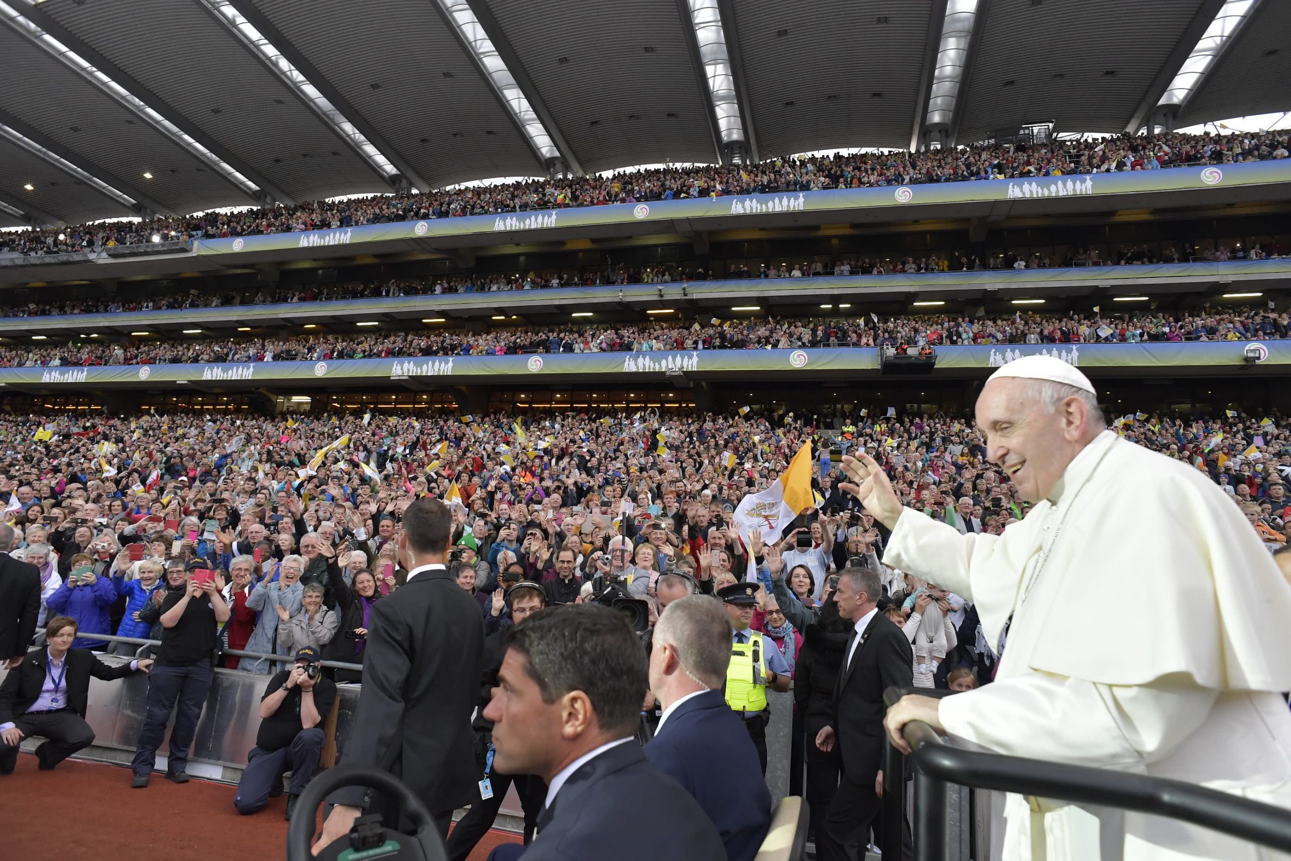 Dublin2018, veillée des familles © Vatican Media