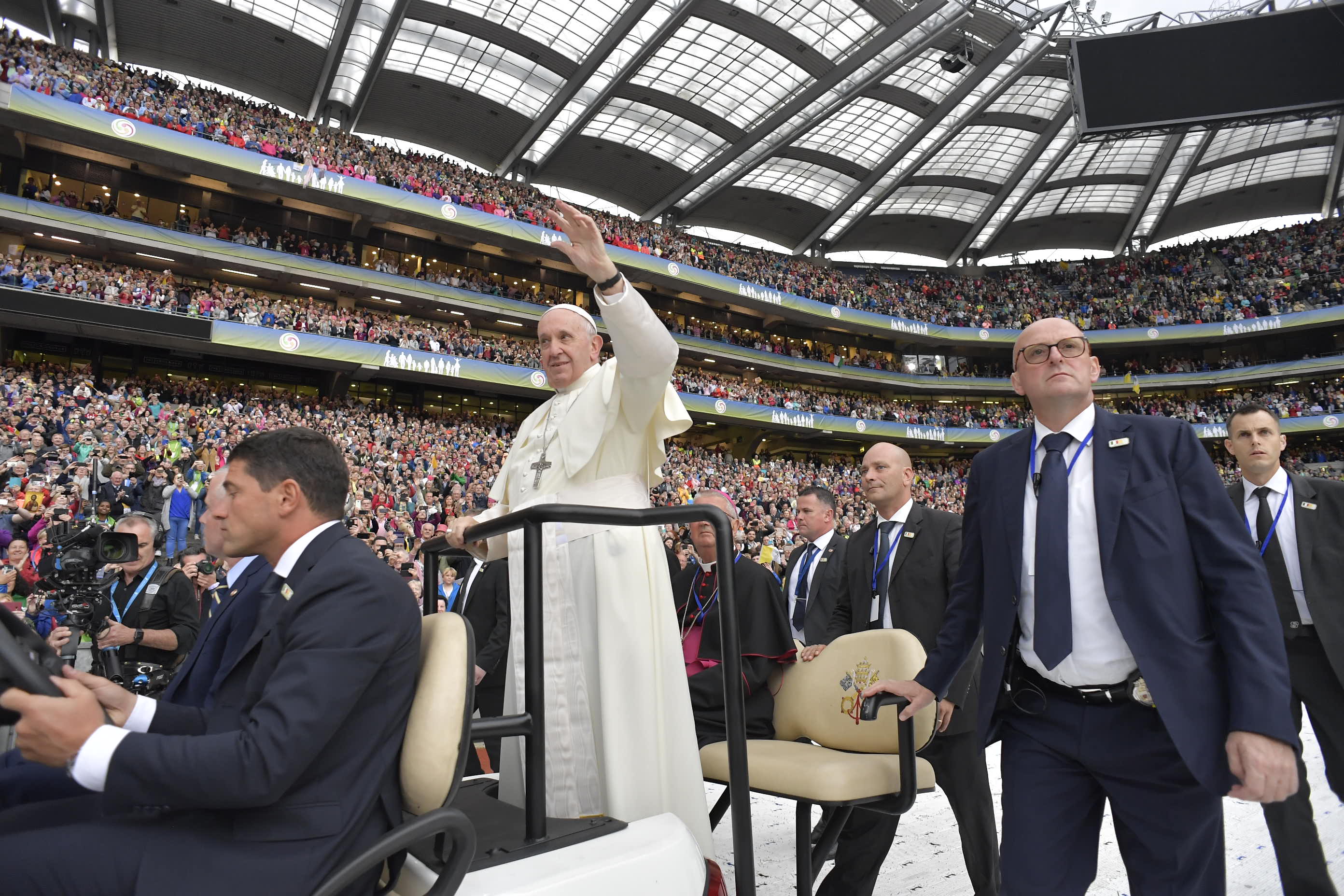 Dublin2018, veillée des familles © Vatican Media