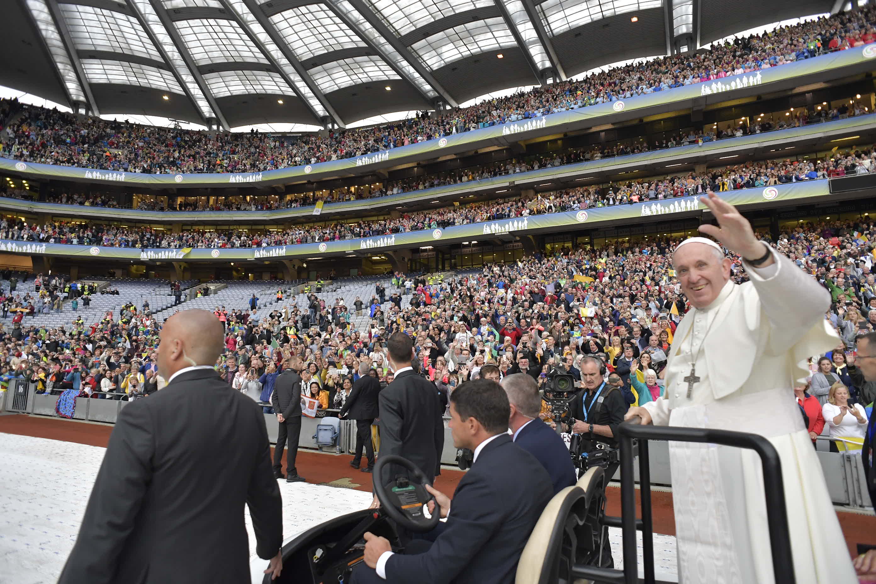 Dublin2018, veillée des familles © Vatican Media