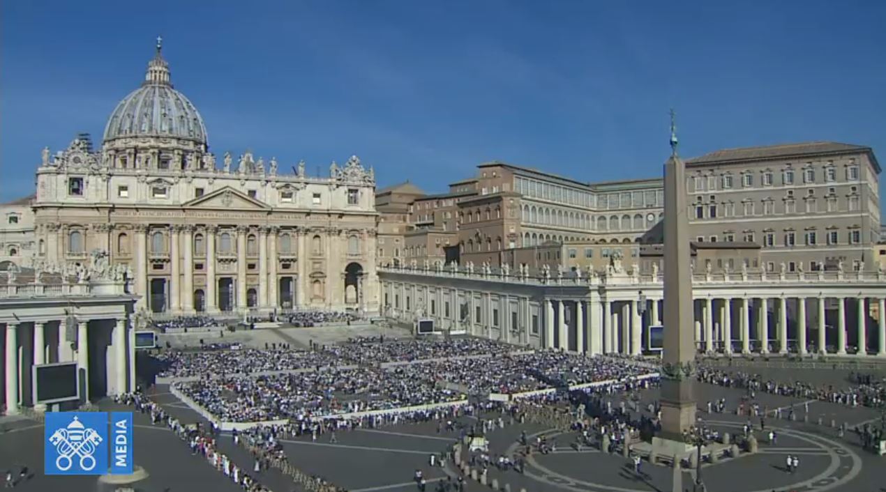Audience générale du 12 septembre 2018, capture Vatican Media