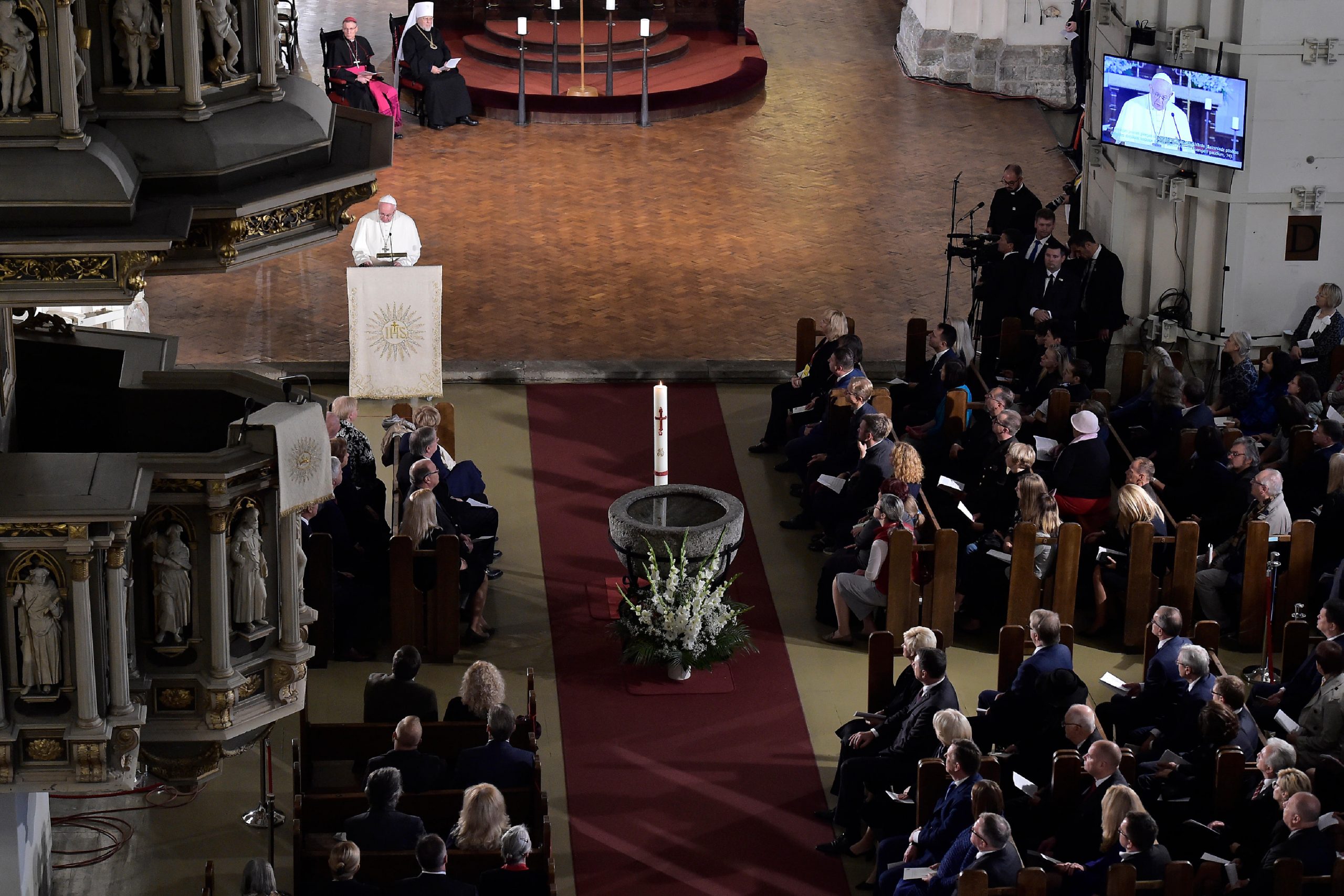 Cathédrale luthérienne Sainte-Marie de Riga © Vatican Media