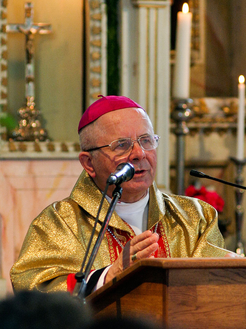 Mgr Tamkevicius SJ, archv. émérite de Kaunas @ wikimedia commons, Juliux