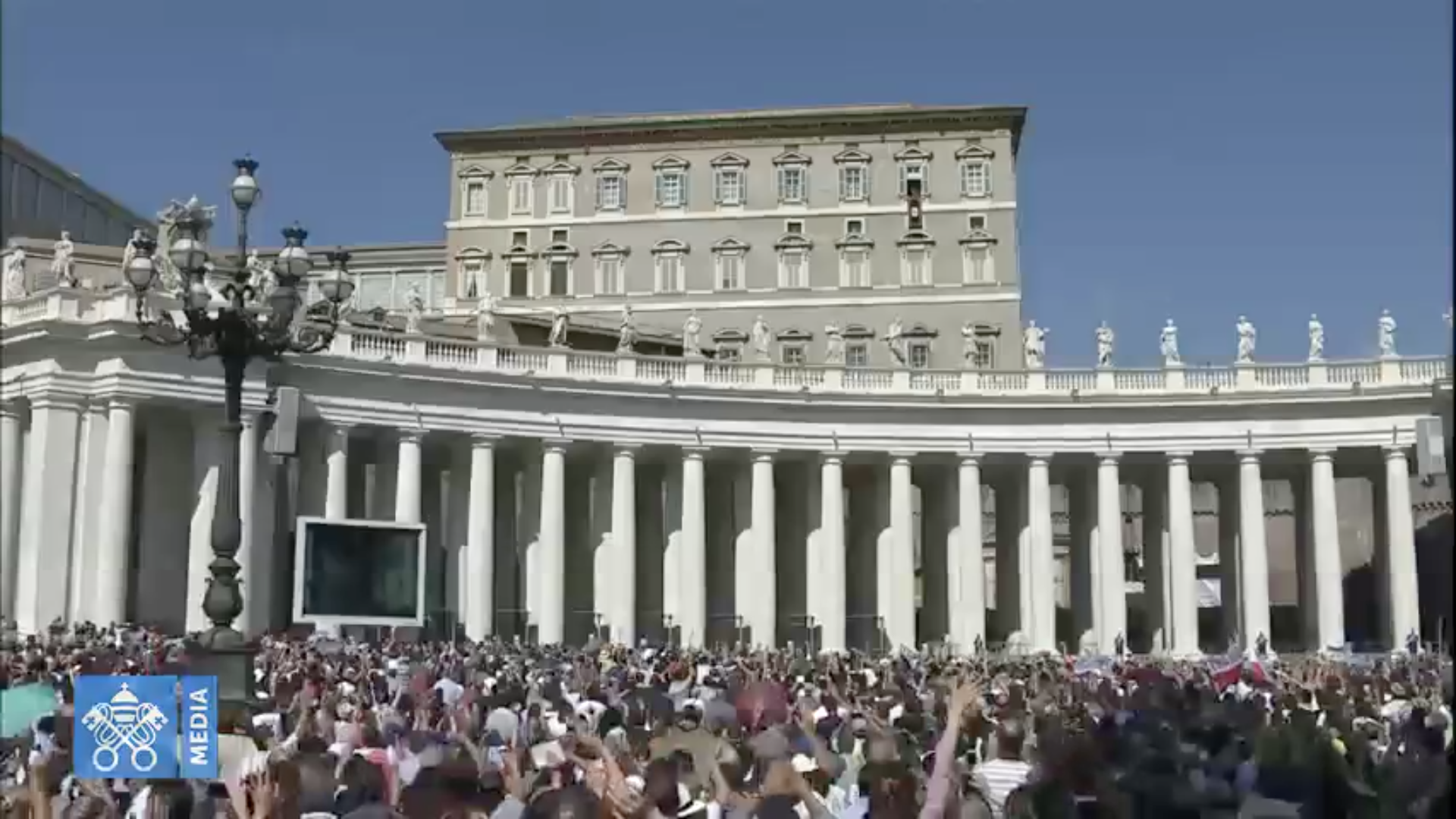 Angélus 30.9.2018, capture @ Vatican News
