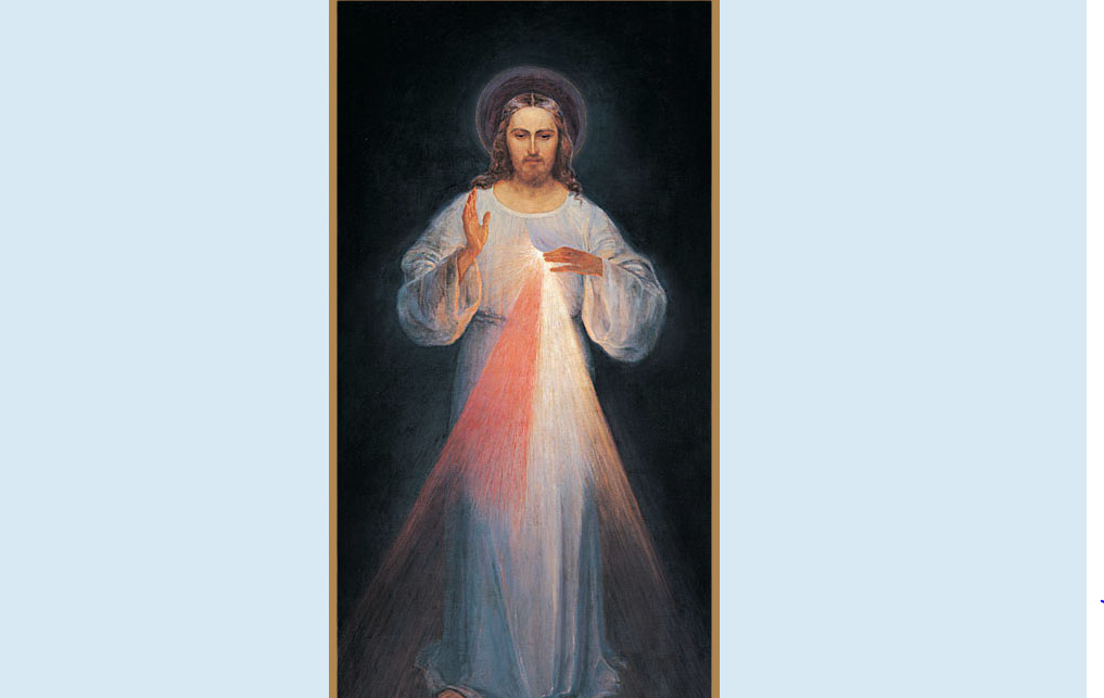 Jésus miséricordieux de Vilnius © faustine-message.com