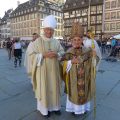 Le card. Becciu et Mgr Ravel 9 sept. 2018 © Marc Larchet Alsace Média