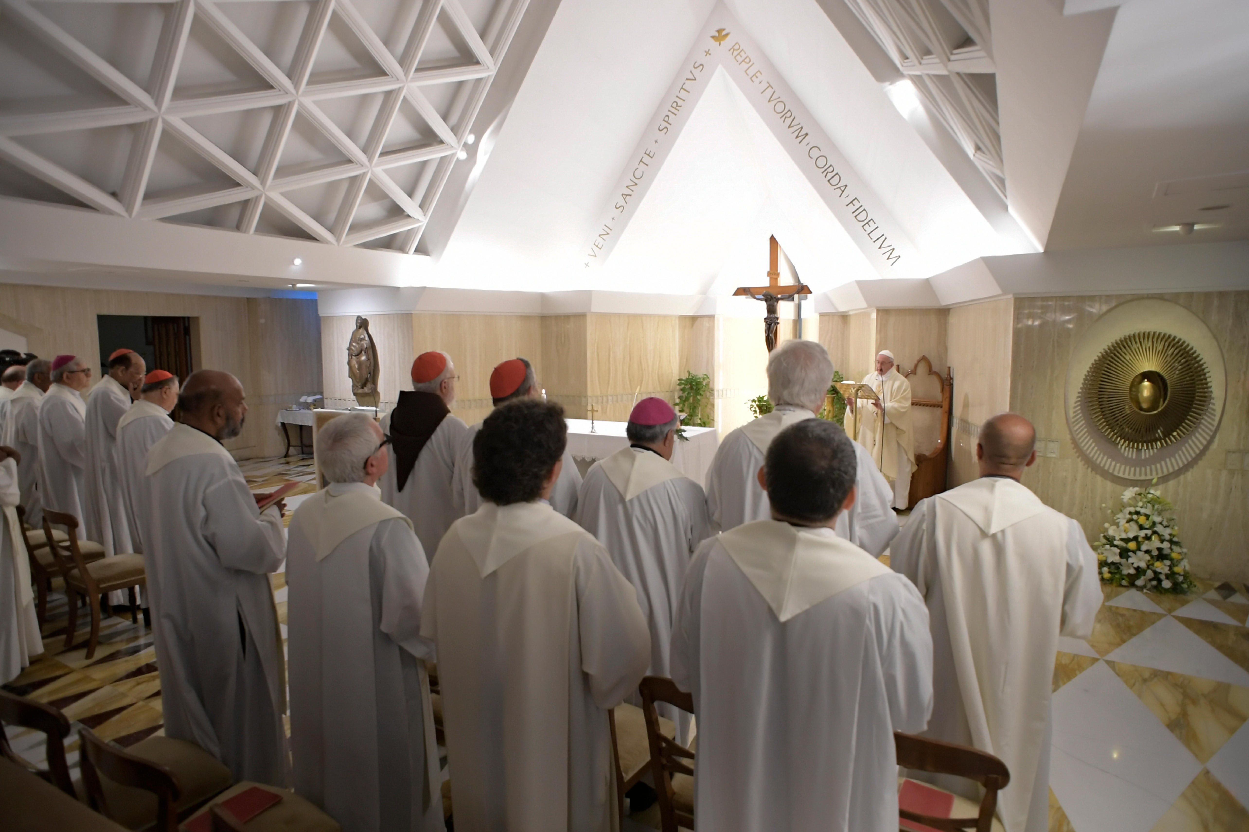 Messe à Sainte-Marthe 10 sept. 2018 © Vatican Media