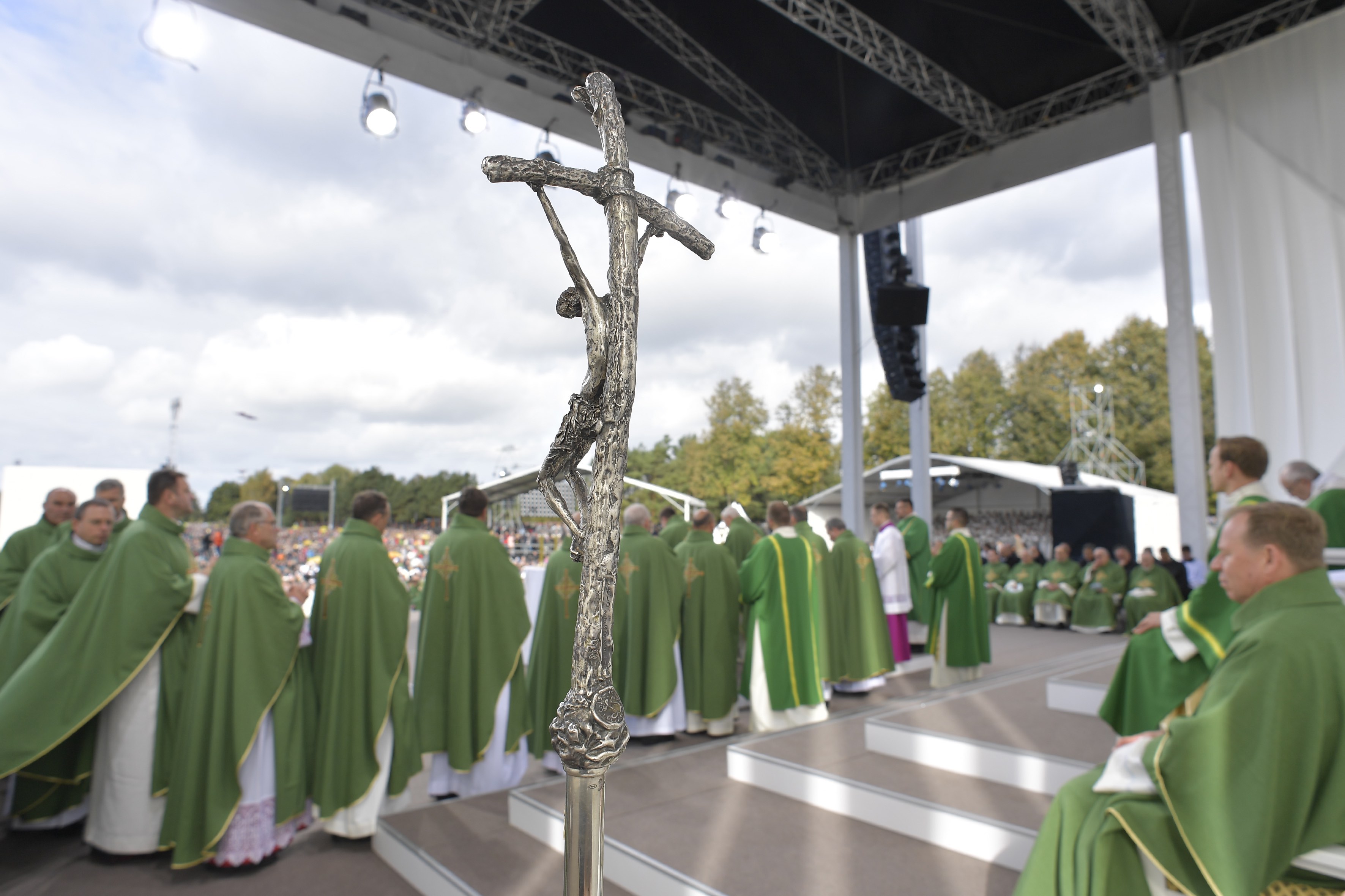 Messe à Kaunas, Lituanie © Vatican Media