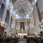 Kaunas, rencontre avec les consacrés et le clergé, 23 sept. 2018, © Vatican Media