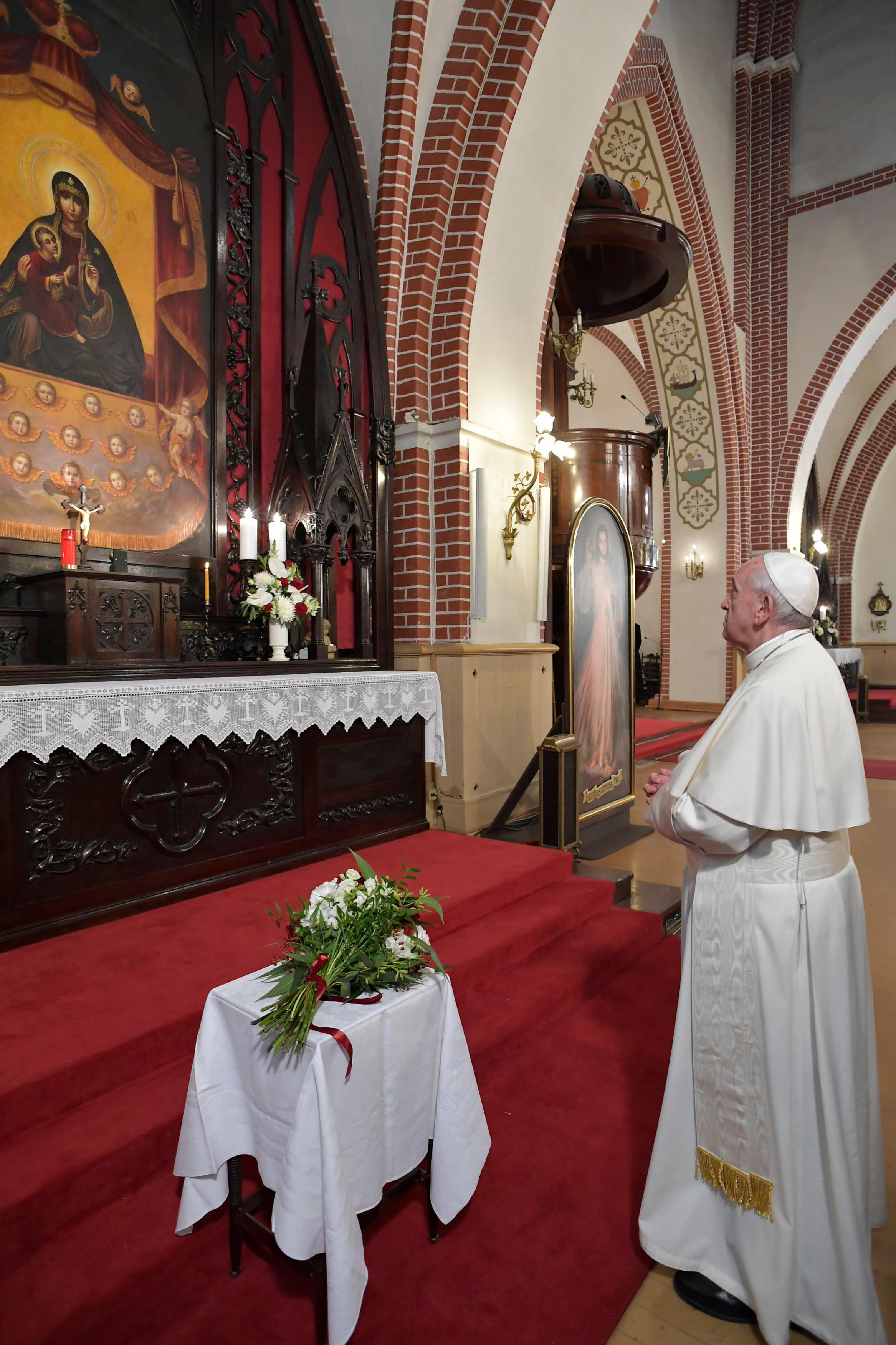 Cathédrale catholique Saint-Jacques de Riga © Vatican Media