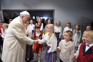 Arrivée à Tallinn (Estonie) 25 sept. 2018 © Vatican News