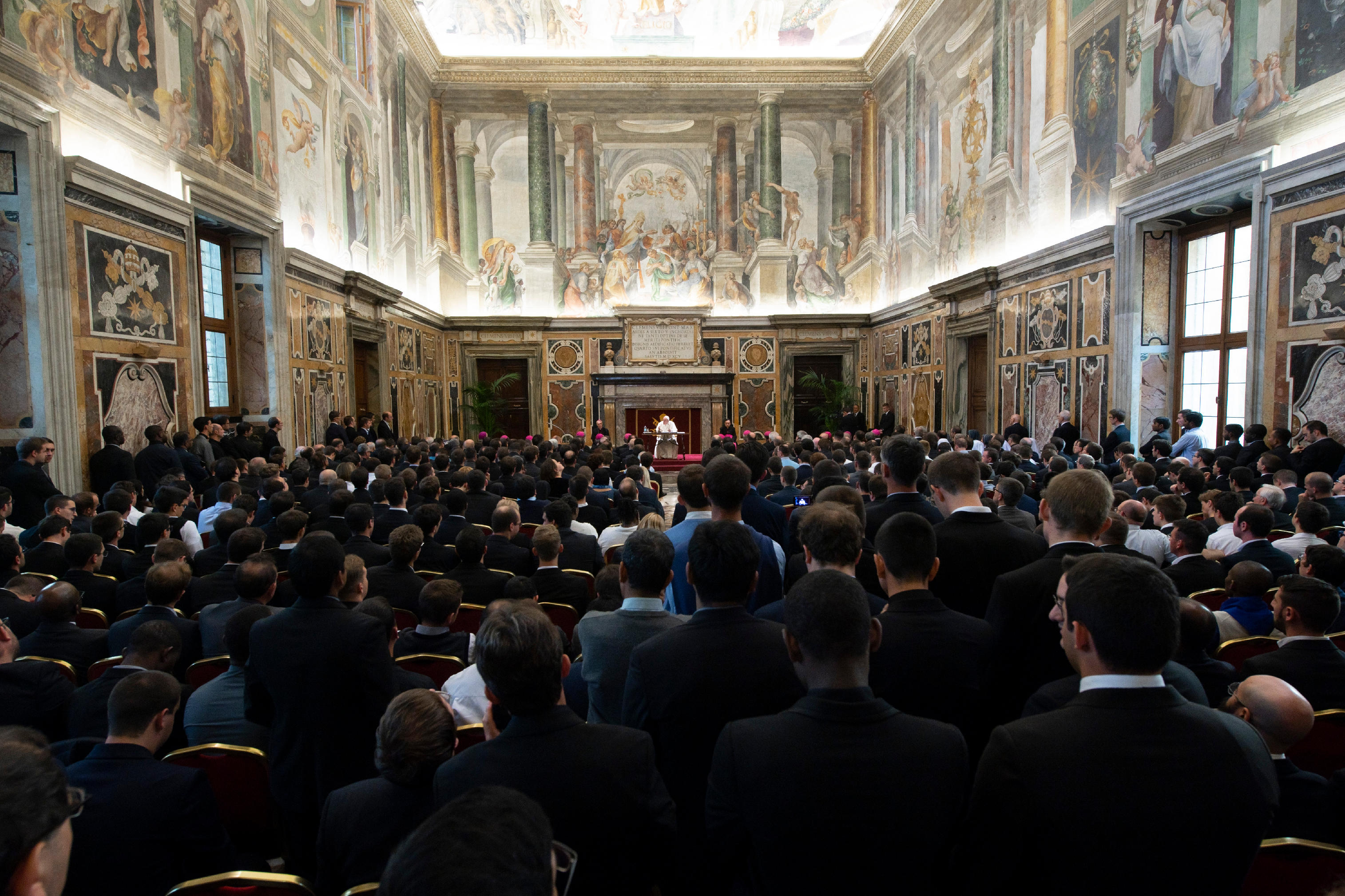 Séminaristes de Lombardie © Vatican Media