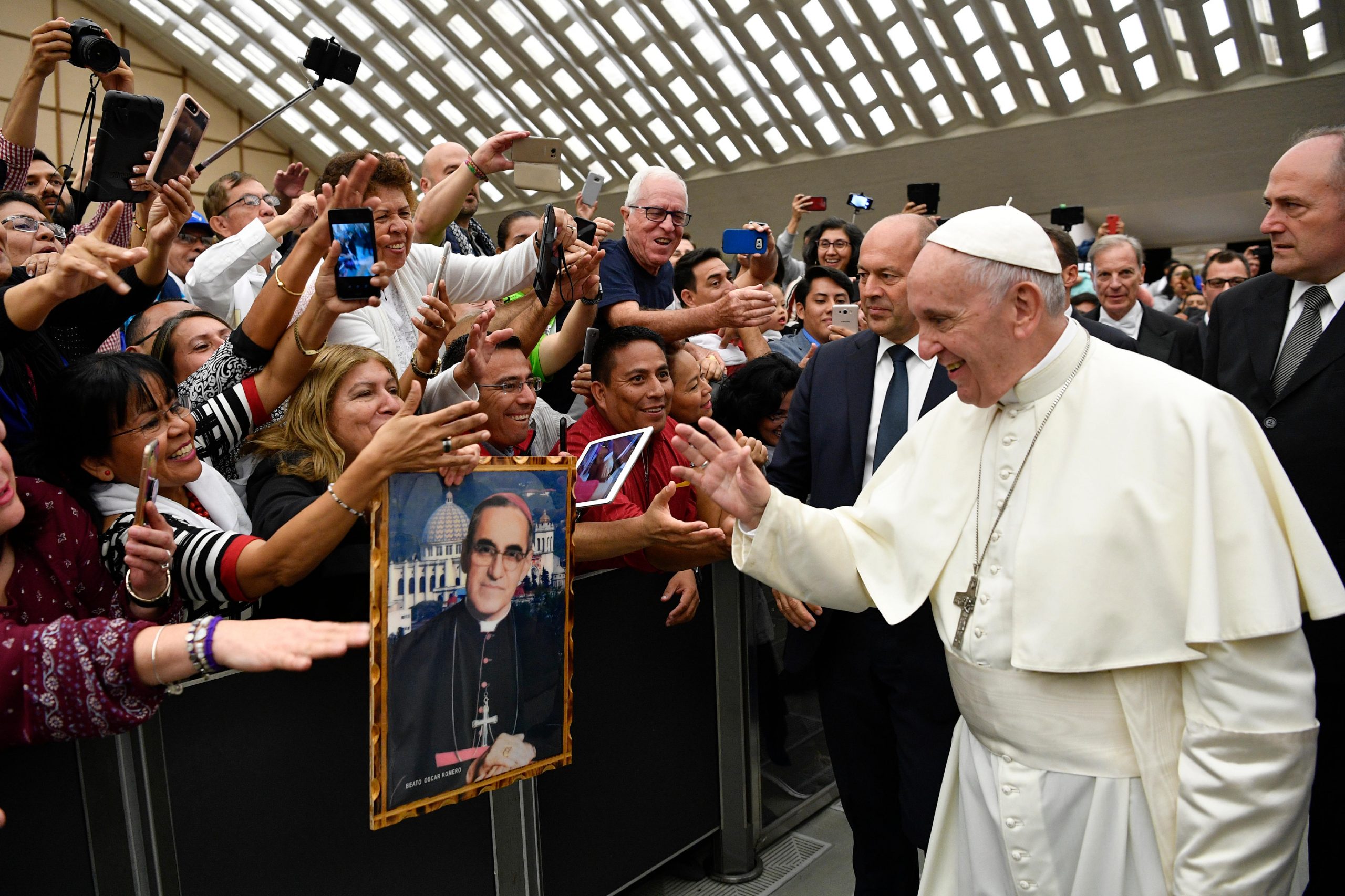Pèlerinage du Salvador 15 oct. 2018 © Vatican Media