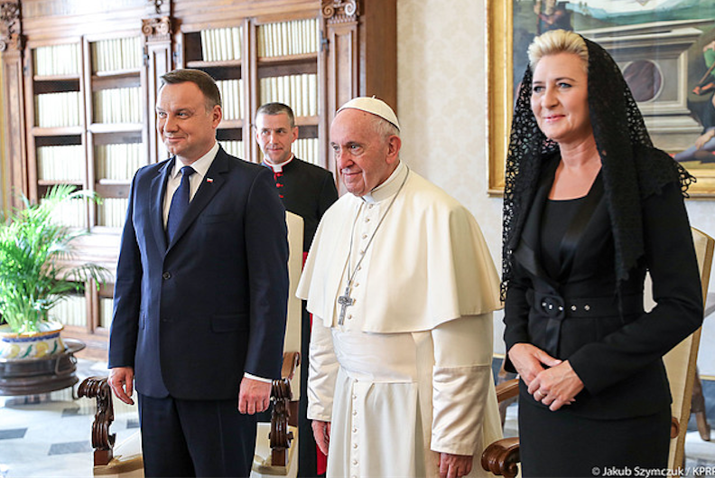 Visite du président Duda et de son épouse © president.pl (Jakub Szymczuk / KPRP)
