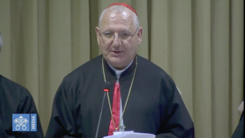 Le card. Sako, synode 2018 @ Vatican Media