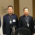 Evêques chinois dans les studios de Vatican News