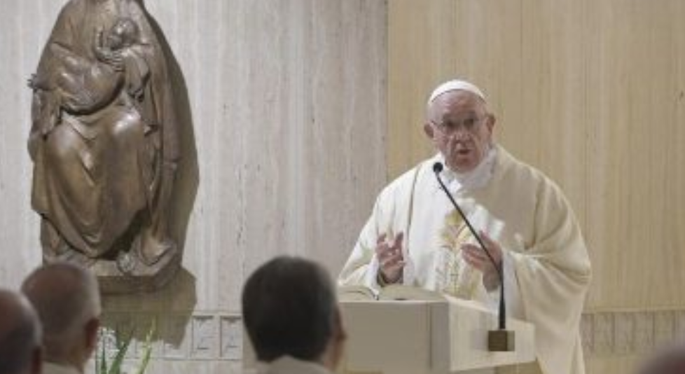 Messe du 2 oct. 2018 à Ste Marthe © Vatican News