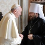 Visite du Métropolite Hilarion © Vatican Media