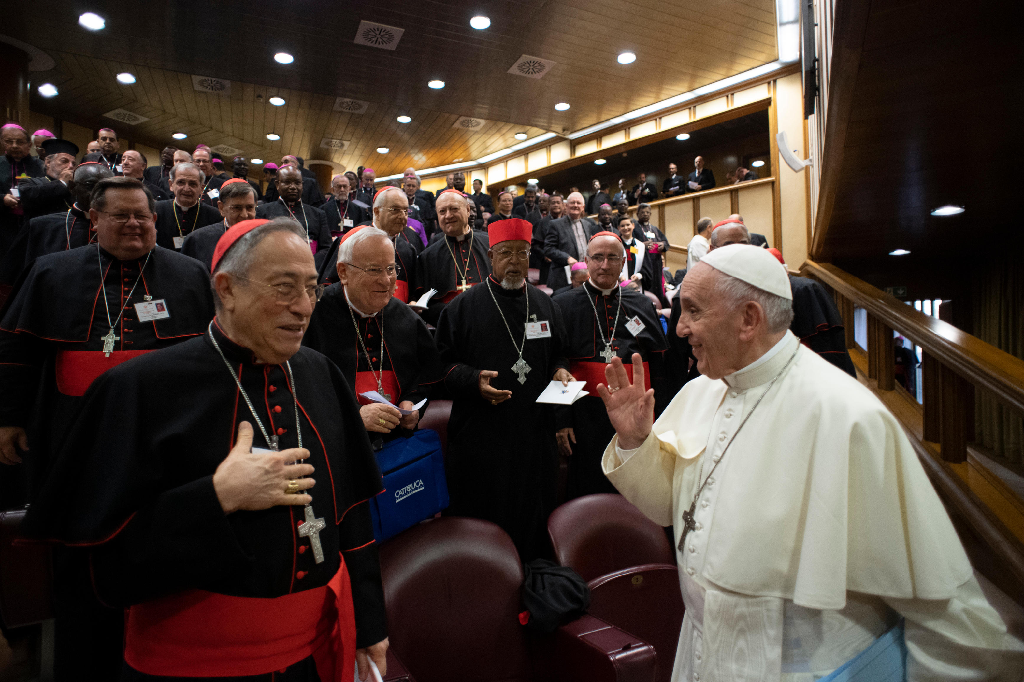 Synode 2018, 9 octobre © Vatican Media