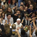 Synode des évêques, veillée avec les jeunes © Vatican Media