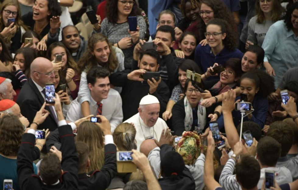 Synode des évêques, veillée avec les jeunes © Vatican Media