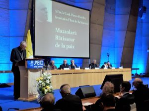 Le card. Parolin à l'UNESCO © Mission du Saint-Siège