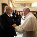 Visite du président Rivlin © Vatican Media