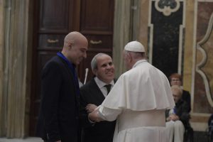 Association d'aveugles © Vatican media