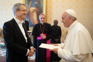 Derek Hannon, ambassadeur d'Irlande © Vatican Media