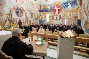 Prédication du p. Cantalamessa, 21 déc. 2018 © Vatican Media